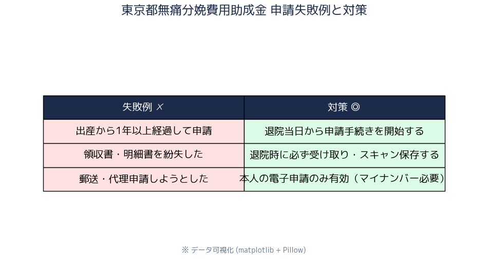 失敗例と対策