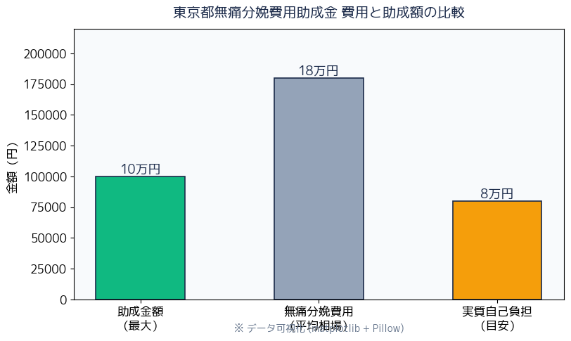 給付額・補助額比較