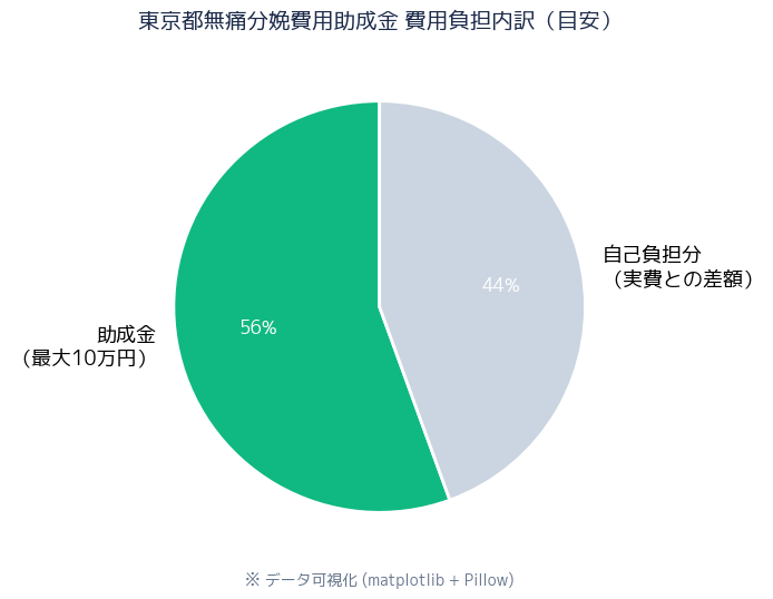 補助率・内訳グラフ