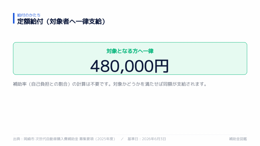 補助率と自己負担の内訳