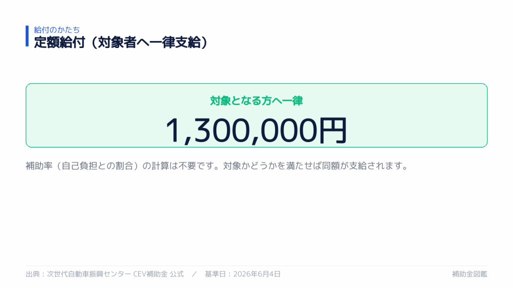 補助率と自己負担の内訳