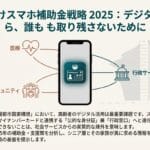 シニア向けスマホ補助金2025｜自治体一覧と申請方法