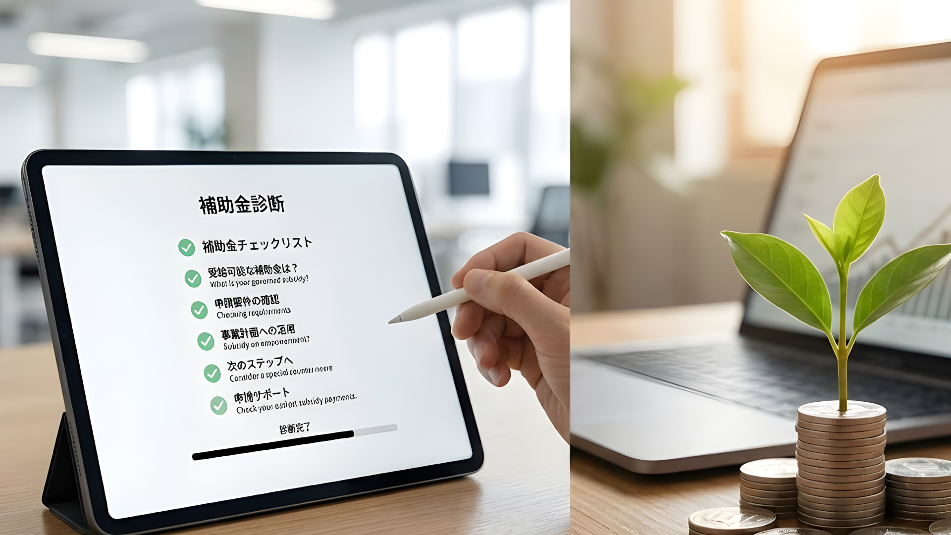 補助金診断 ステップ2 深掘り質問