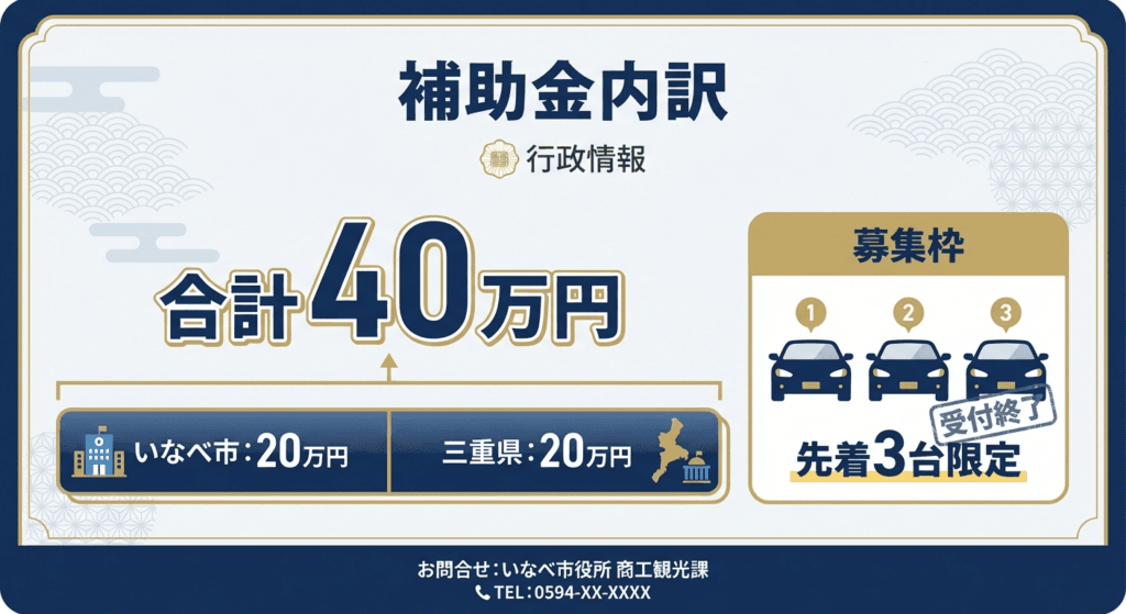 AI図解: 補助金額の内訳と募集枠の視覚化