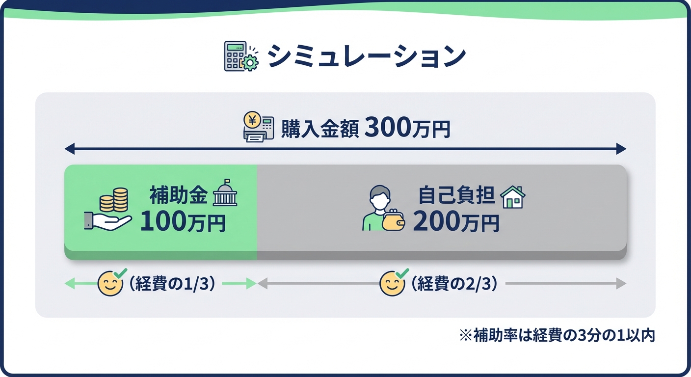 AI図解: 破砕機購入の金額シミュレーション