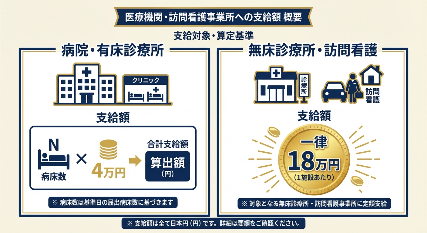AI図解: 施設種別ごとの支給額シミュレーション