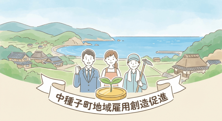 中種子町 雇用機会拡充事業補助金｜最大1,200万円【2026】の概要画像