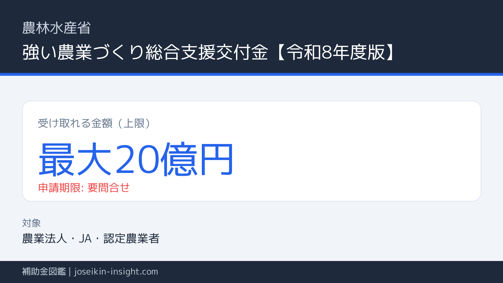 強い農業づくり交付金 申請書の書き方・記入例【令和8年度】