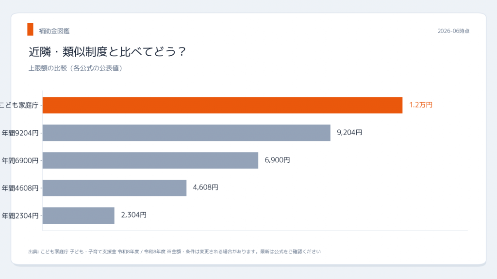 こども家庭庁 子ども・子育て支援金 年収別 近隣制度との比較