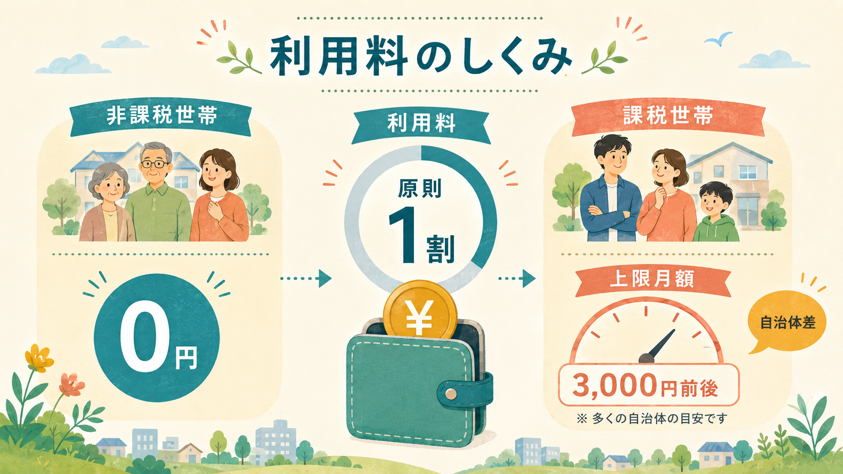 移動支援事業とは？対象者・料金・申請方法を自治体例で徹底解説の解説図解3
