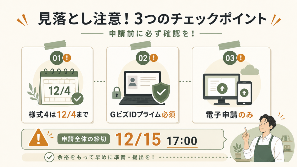 小規模事業者持続化補助金第20回｜最大250万円・12月15日の解説図解5