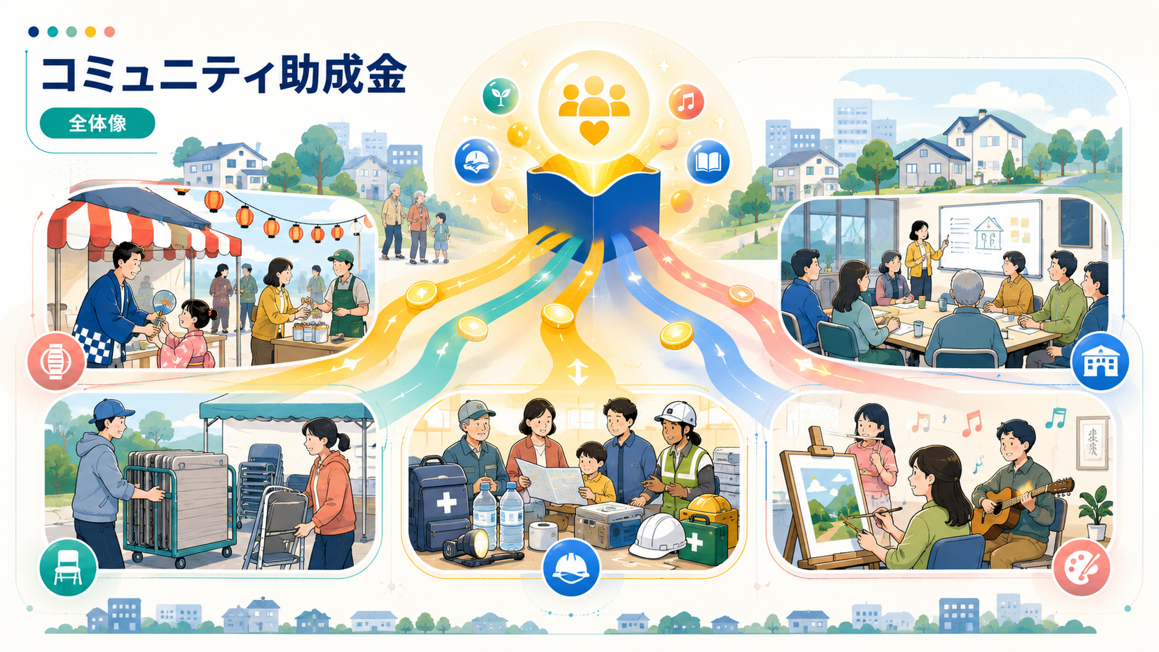 宝くじのコミュニティ助成金とは？最大250万円！自治会・NPO向け申請方法を徹底解説の解説図解1