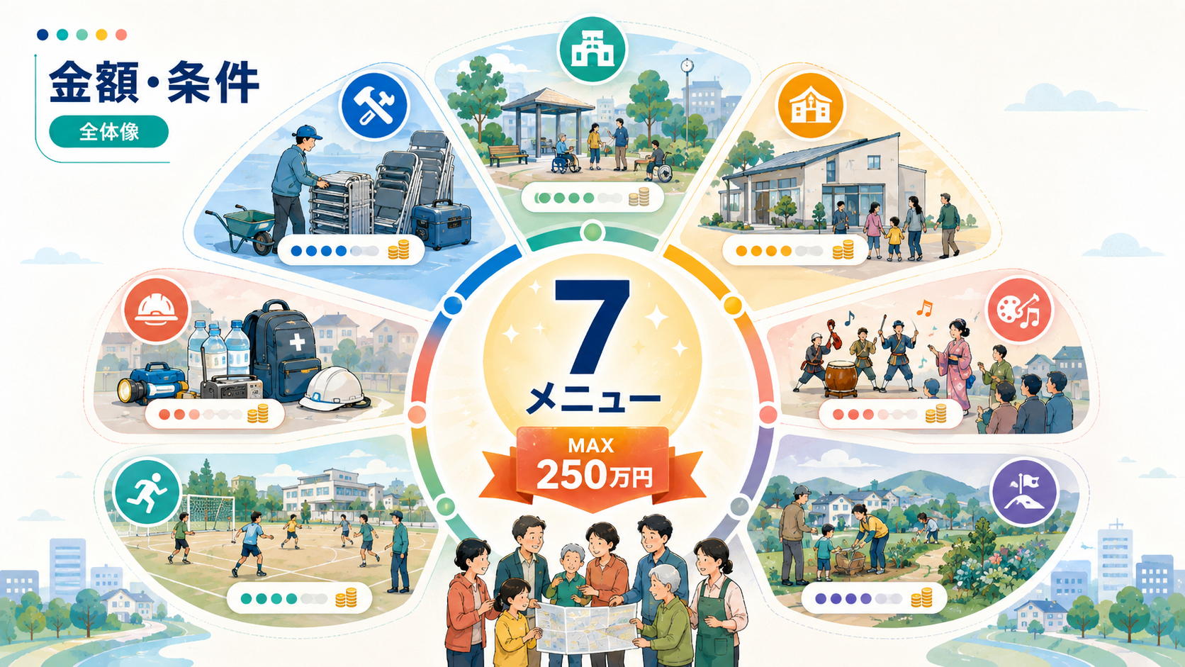 宝くじのコミュニティ助成金とは？最大250万円！自治会・NPO向け申請方法を徹底解説の解説図解2