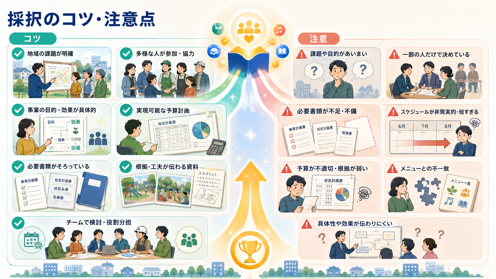 宝くじのコミュニティ助成金とは？最大250万円！自治会・NPO向け申請方法を徹底解説の解説図解5