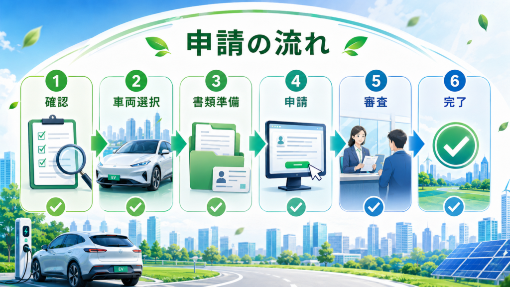 福岡市EV補助金最大145万円・申請完全ガイドの解説図解2