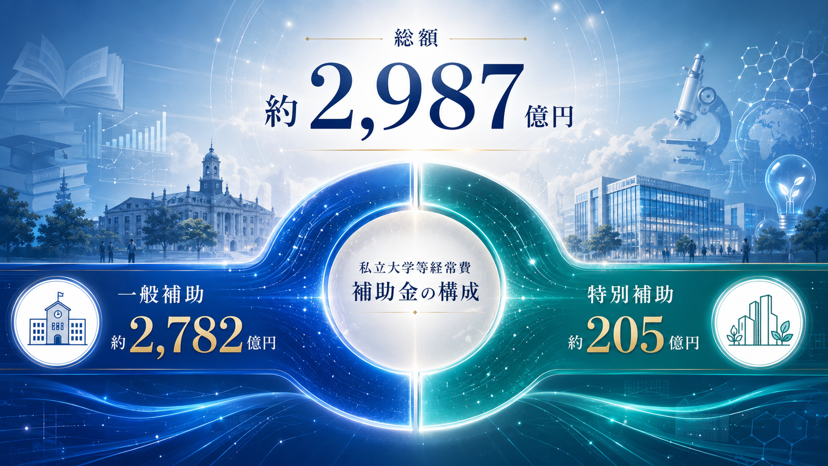 私立大学等経常費補助金とは？配分基準と仕組みの解説図解3