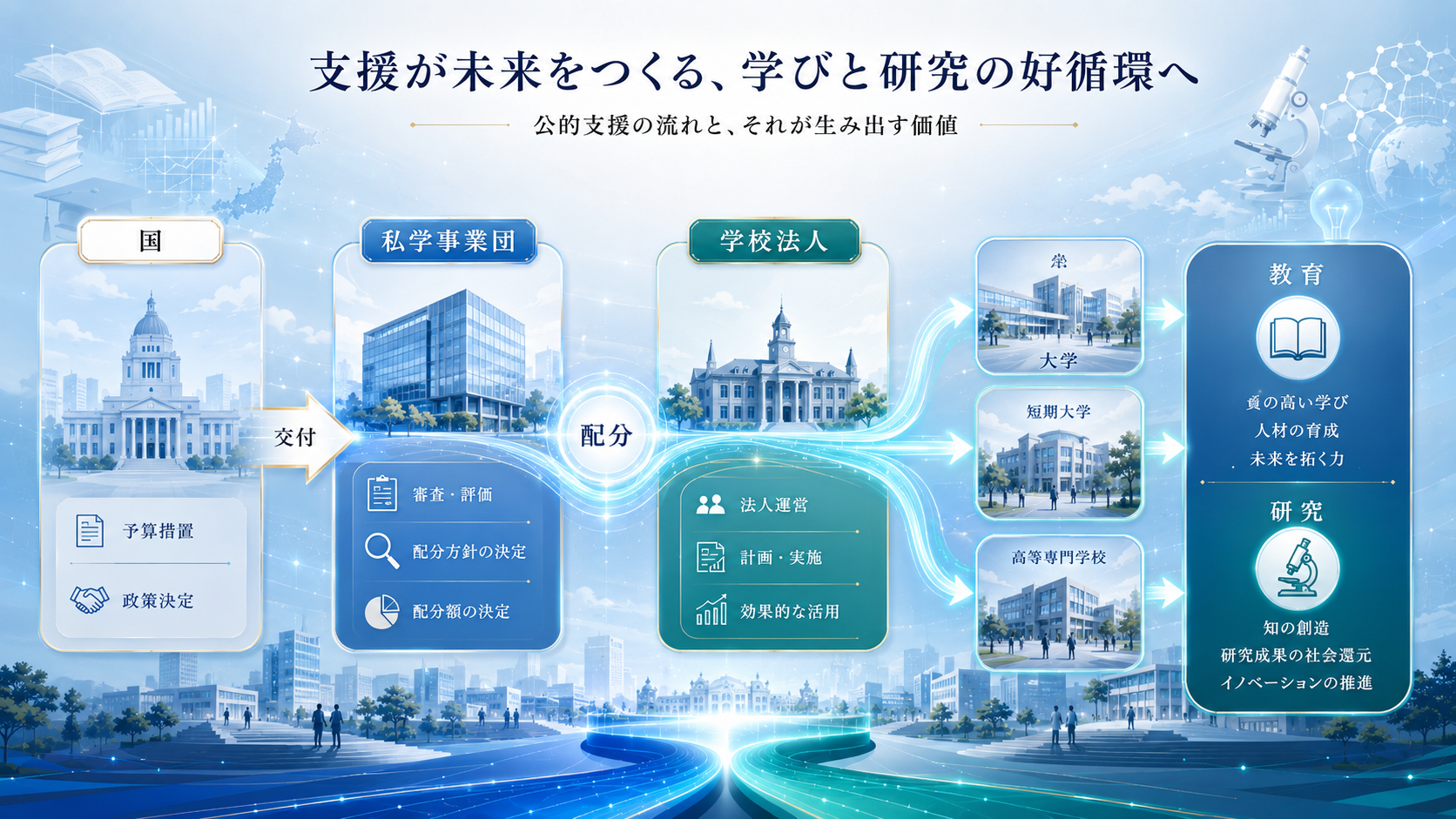 私立大学等経常費補助金とは？配分基準と仕組みの解説図解4