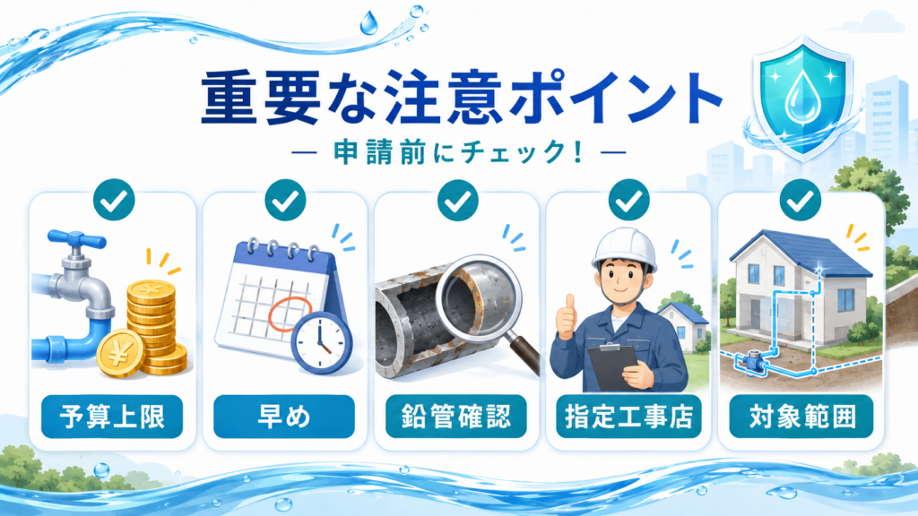 鉛製給水管取替工事助成金最大28万円・全国自治体一覧の解説図解6