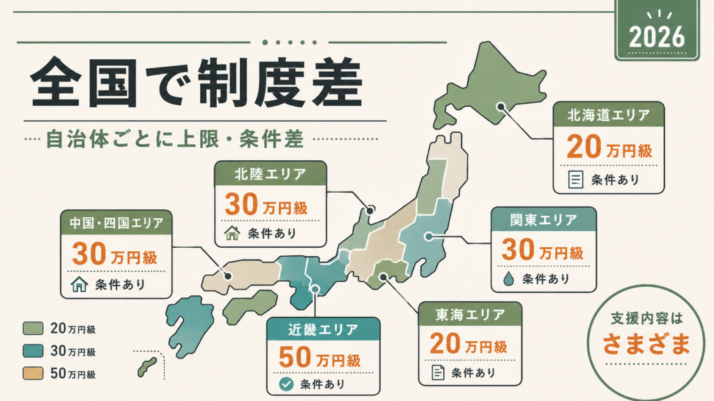 下水道接続工事補助金最大50万円・全国自治体一覧・水回り改修の解説図解4