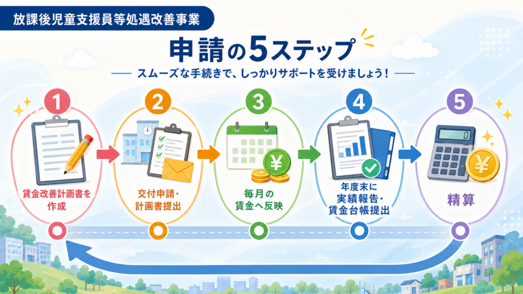 放課後児童支援員等処遇改善事業の1人あたり処遇改善額