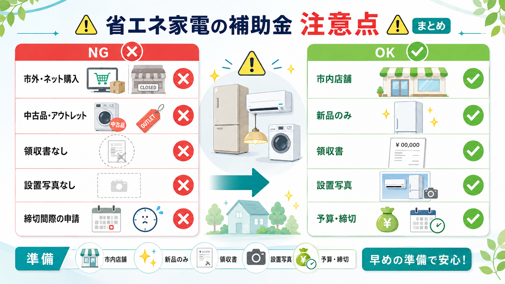霧島市省エネ家電補助金 令和8年度 再開はいつ?最新情報と代替制度 の解説イラスト5