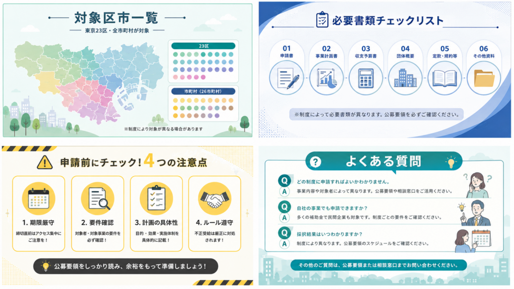 高齢者スマホ補助金区市一覧と申請ガイドの解説図解6