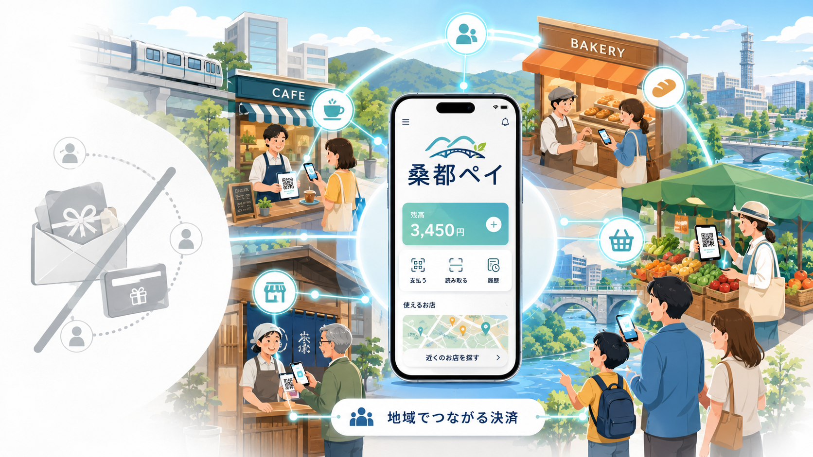 桑都ペイの使い方・使える店・チャージ方法2026の解説図解1
