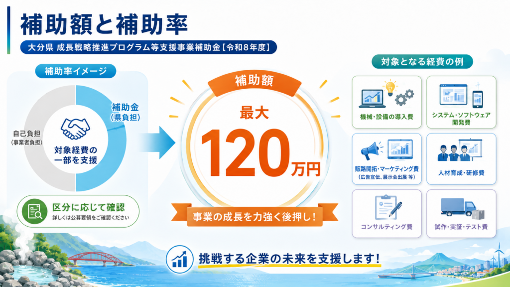 大分県 成長戦略推進プログラム等支援事業補助金最大120万円・申請方法の解説図解3