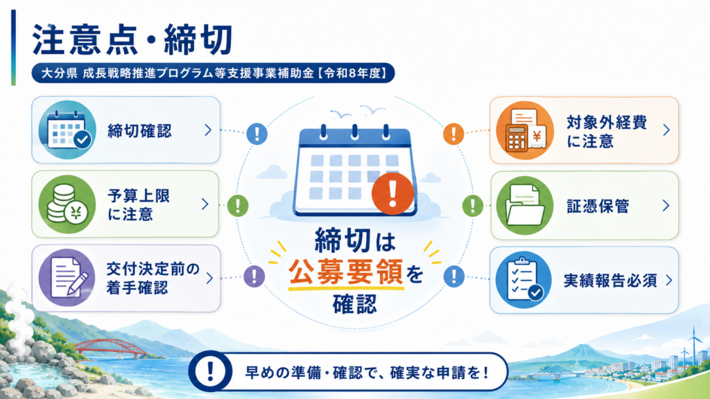 大分県 成長戦略推進プログラム等支援事業補助金最大120万円・申請方法の解説図解5