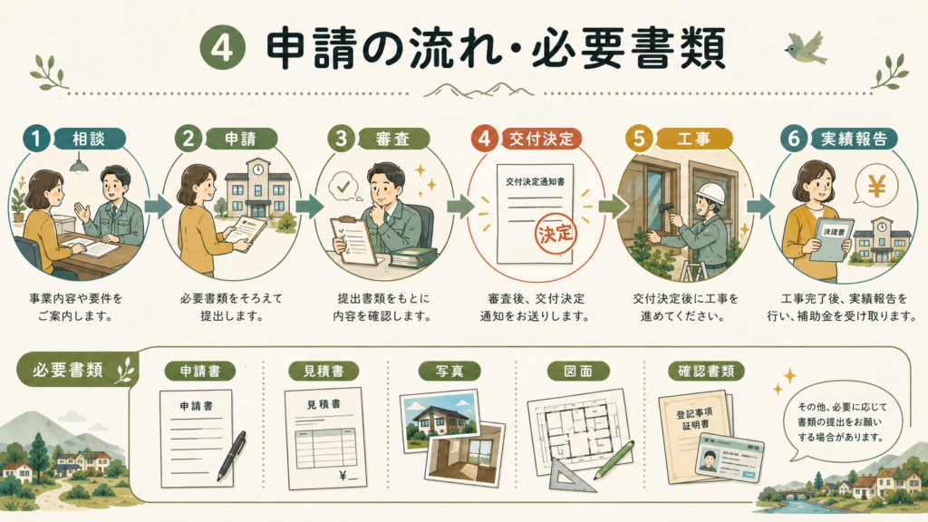 軽米町 空家等活用推進事業費補助金最大100万円・申請方法の解説図解4