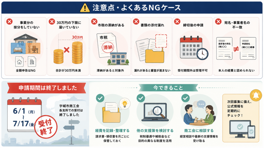 宇城市中小企業等物価高騰対策支援事業最大20万円・申請方法の解説図解5