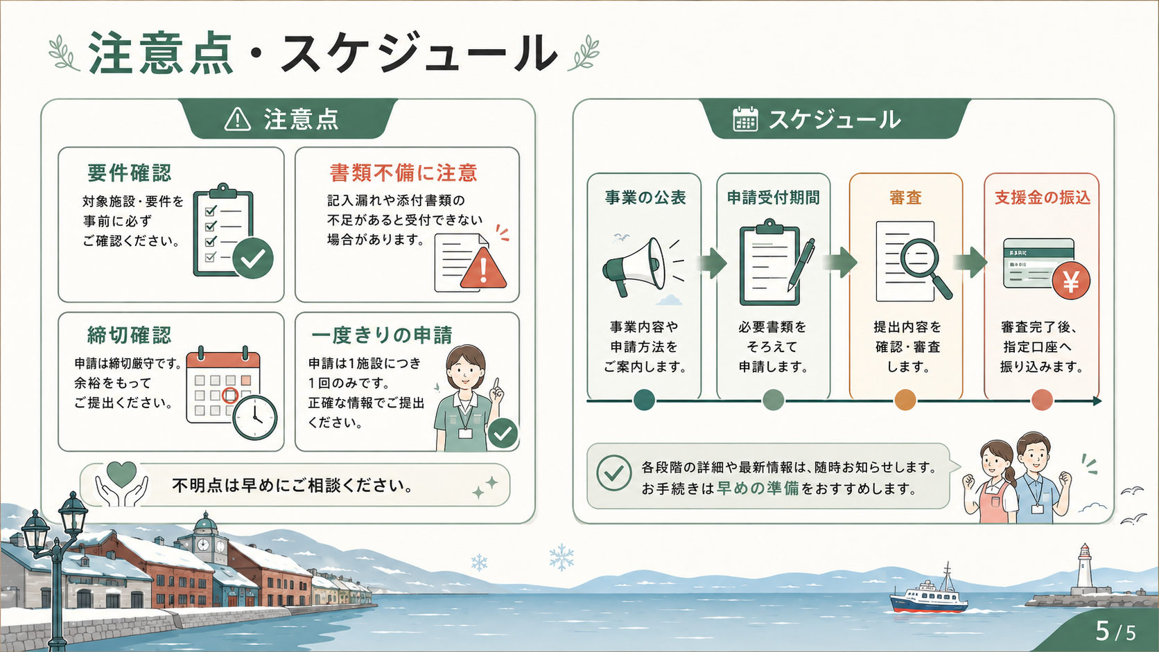 小樽市 介護保険施設等物価高騰重点支援事業｜支援額と申請方法の解説図解5