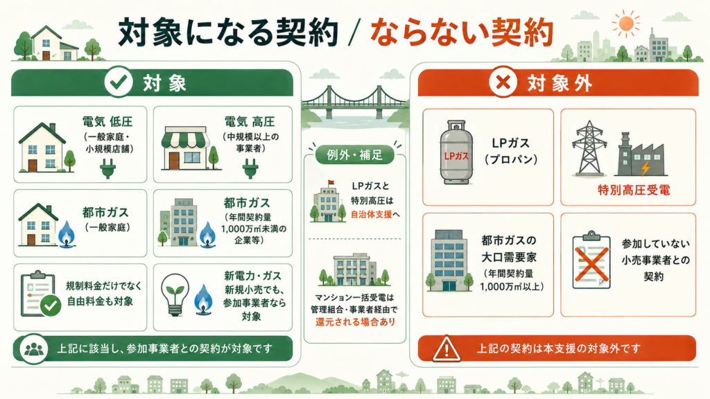 電気・ガス料金支援2026｜7〜9月はいくら安くなるか徹底解説の解説図解3