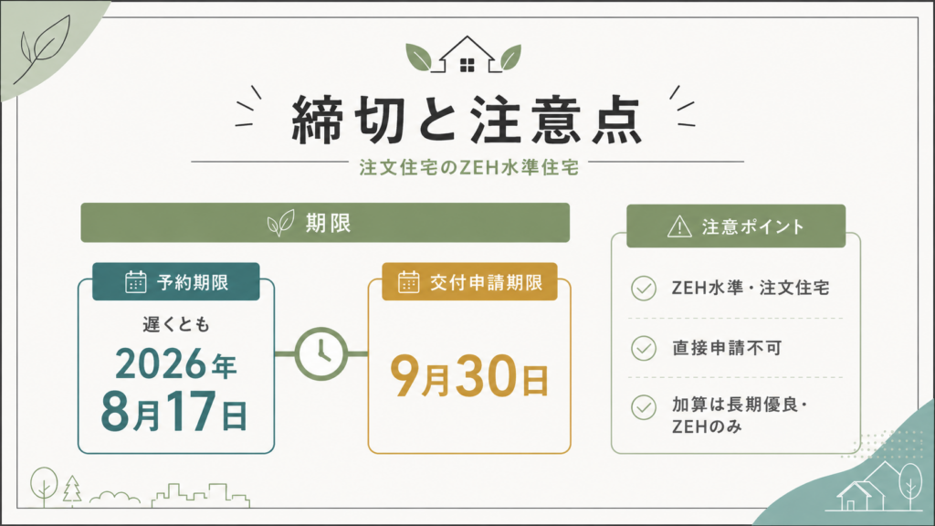 みらいエコ住宅2026｜GX最大125万円・ZEH40万円と申請条件の解説図解5