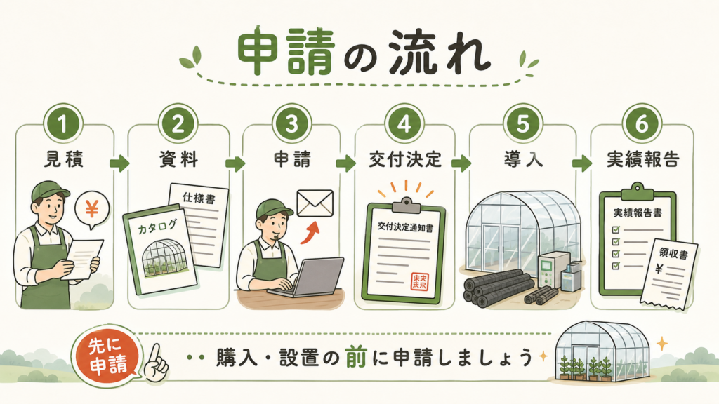 図解:申請できるのはどんな農家?