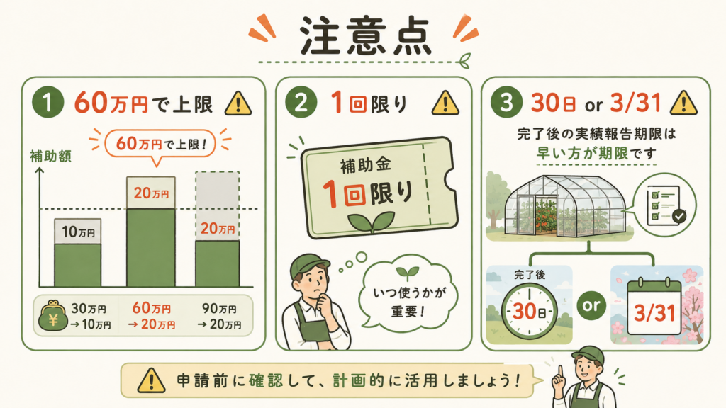 実績報告の締切が「30日」ではない落とし穴を整理した図解