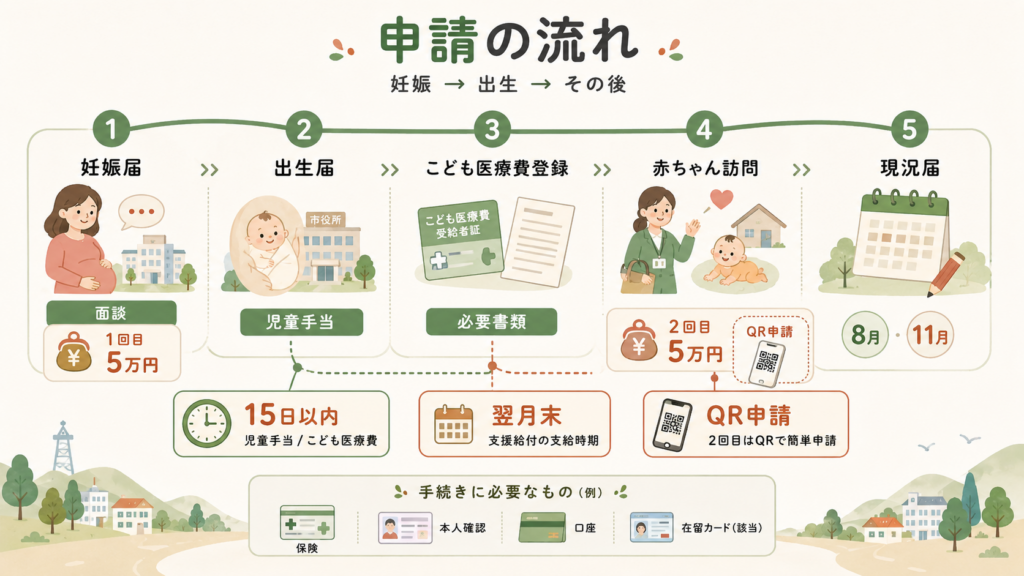 制度別の詳細（4）児童扶養手当を整理した図解