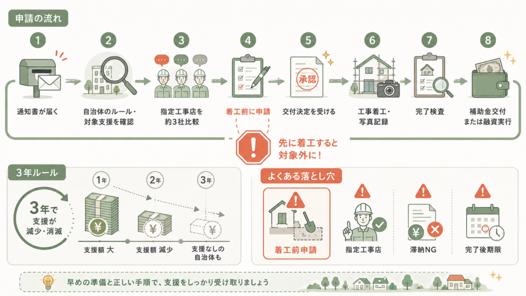 図解:なぜ「3年以内」がどの自治体でも出てくる?