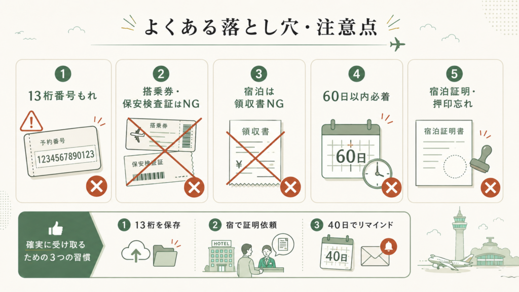 雄武町オホーツク紋別空港利用促進助成金の申請の流れと必要書類を整理した図解