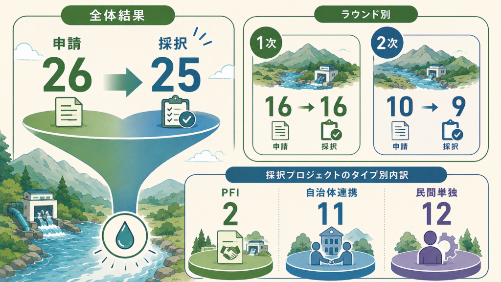 制度の全体像と令和8年度の公募日程を整理した図解