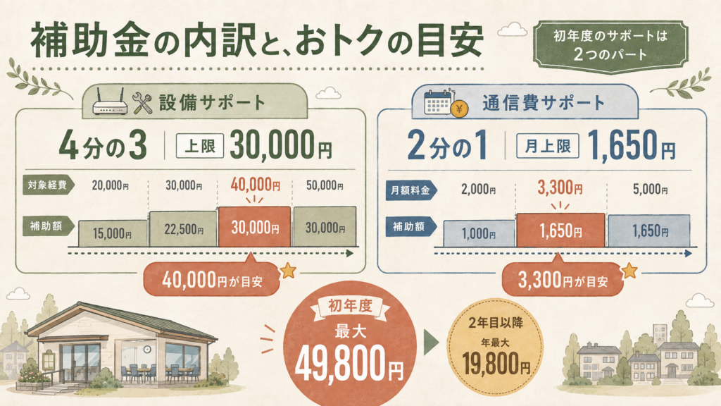 図解:伊吹山テレビに入っていないと申請できないの?