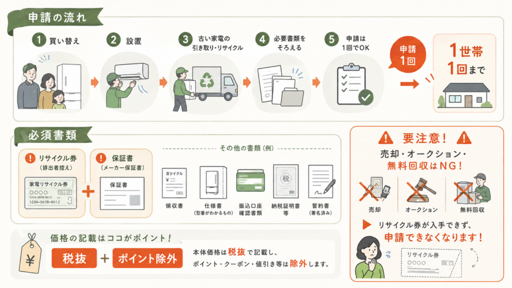 申請書のどの欄で手が止まるのか？第1号様式の記入例を整理した図解