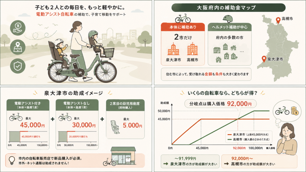 泉大津市の補助金は誰が対象？12の必須要件をその場で判定するを整理した図解