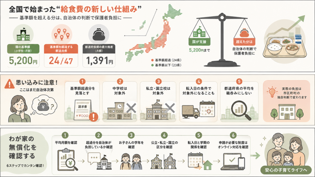 図解：人口の多い市ほど無償化が手厚いとは限らない