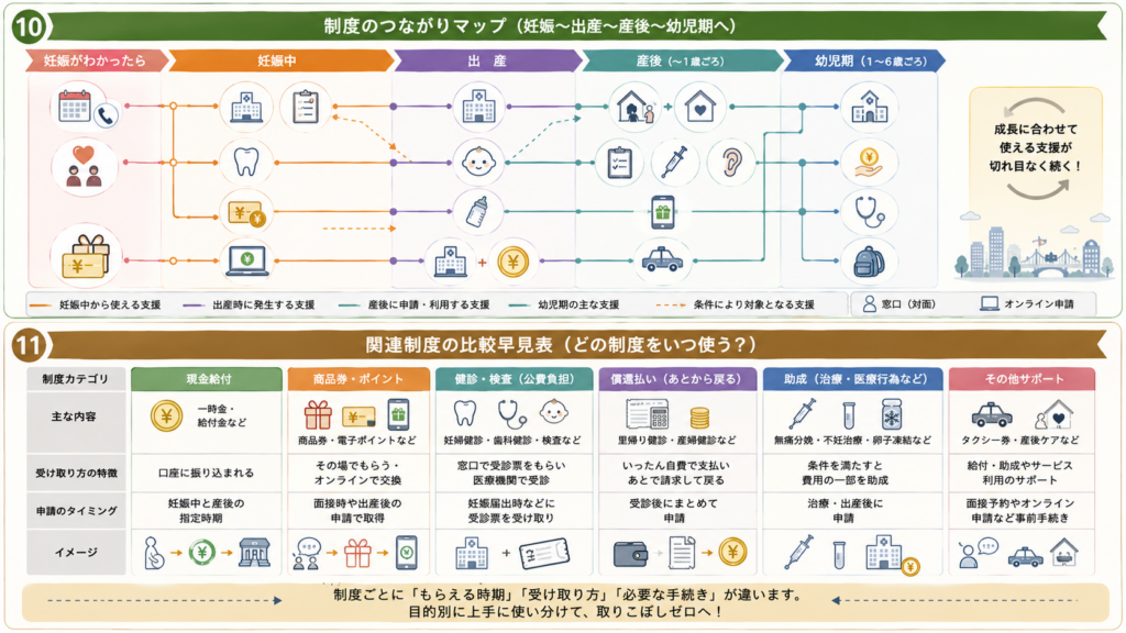 受け取りそこねないための手続きの順番を整理した図解