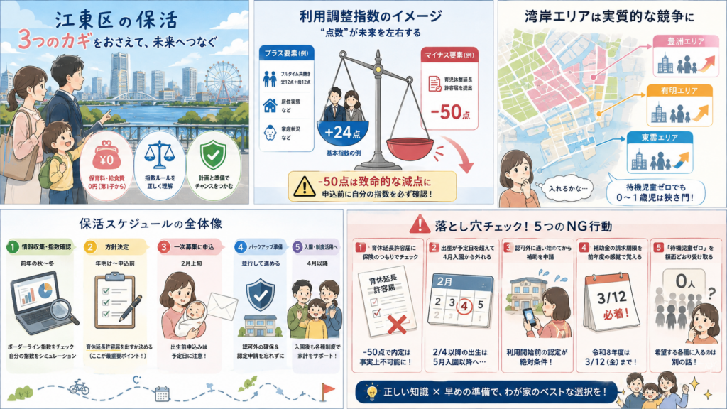 図解：江東区の保育料は、結局いくら払う？