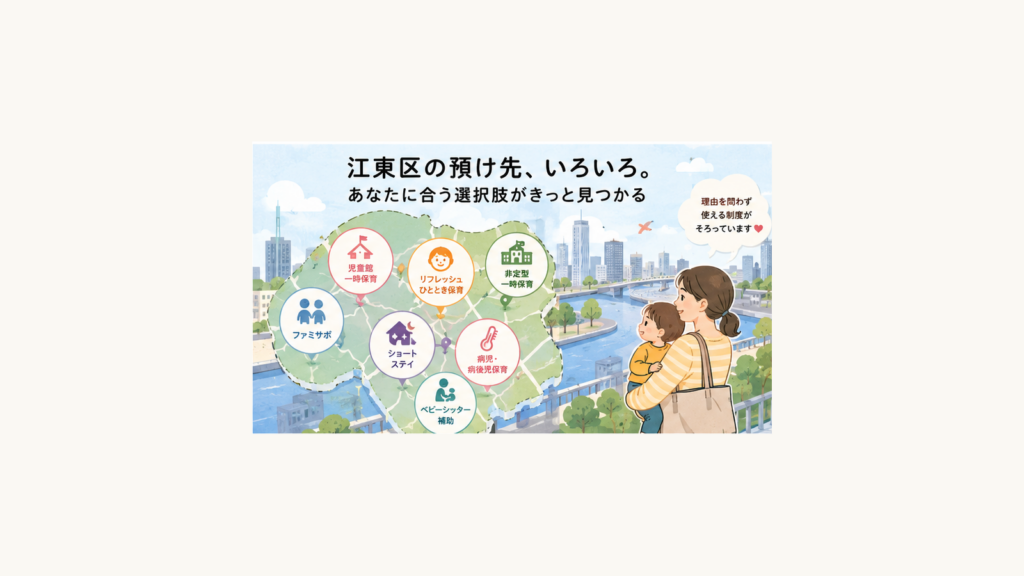 江東区の一時預かり2026のよくある勘違いと落とし穴を整理した図解