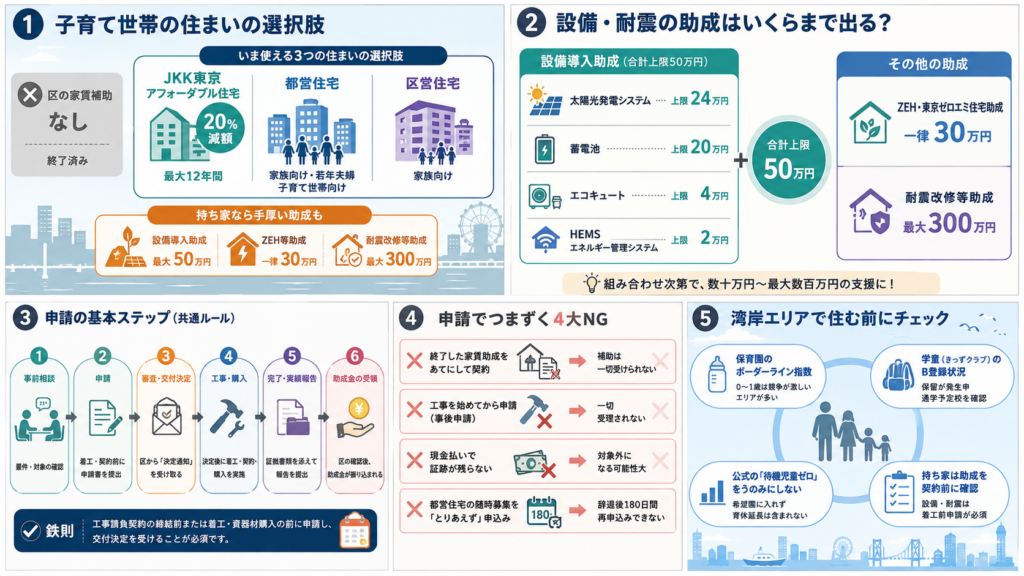 申請でよくある不採択・落とし穴を整理した図解