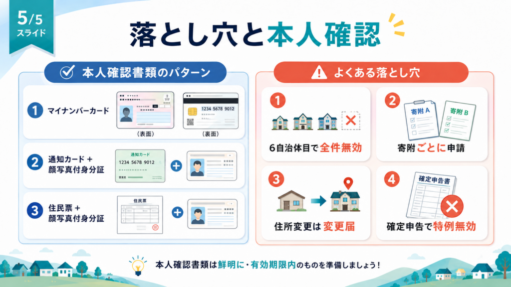本人確認書類のパターンと2026年時点の制度動向を整理した図解