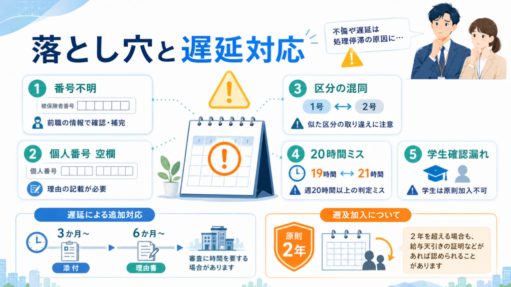 雇用保険被保険者資格取得届の書き方2026の提出の流れを整理した図解